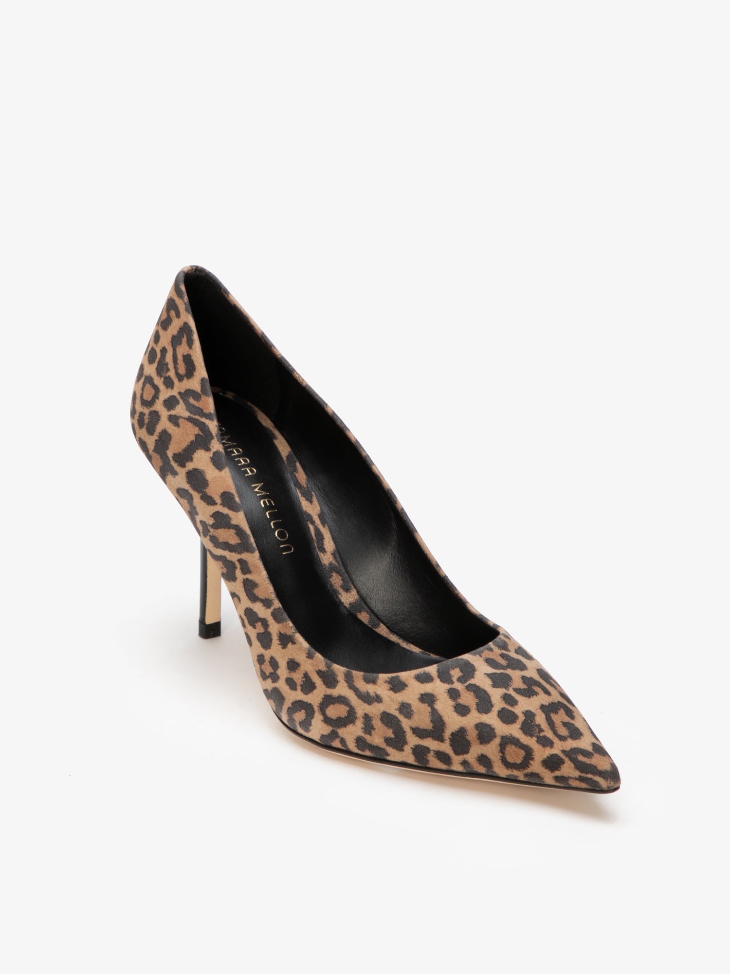 PDP2:LEOPARD PRINTED SUEDE