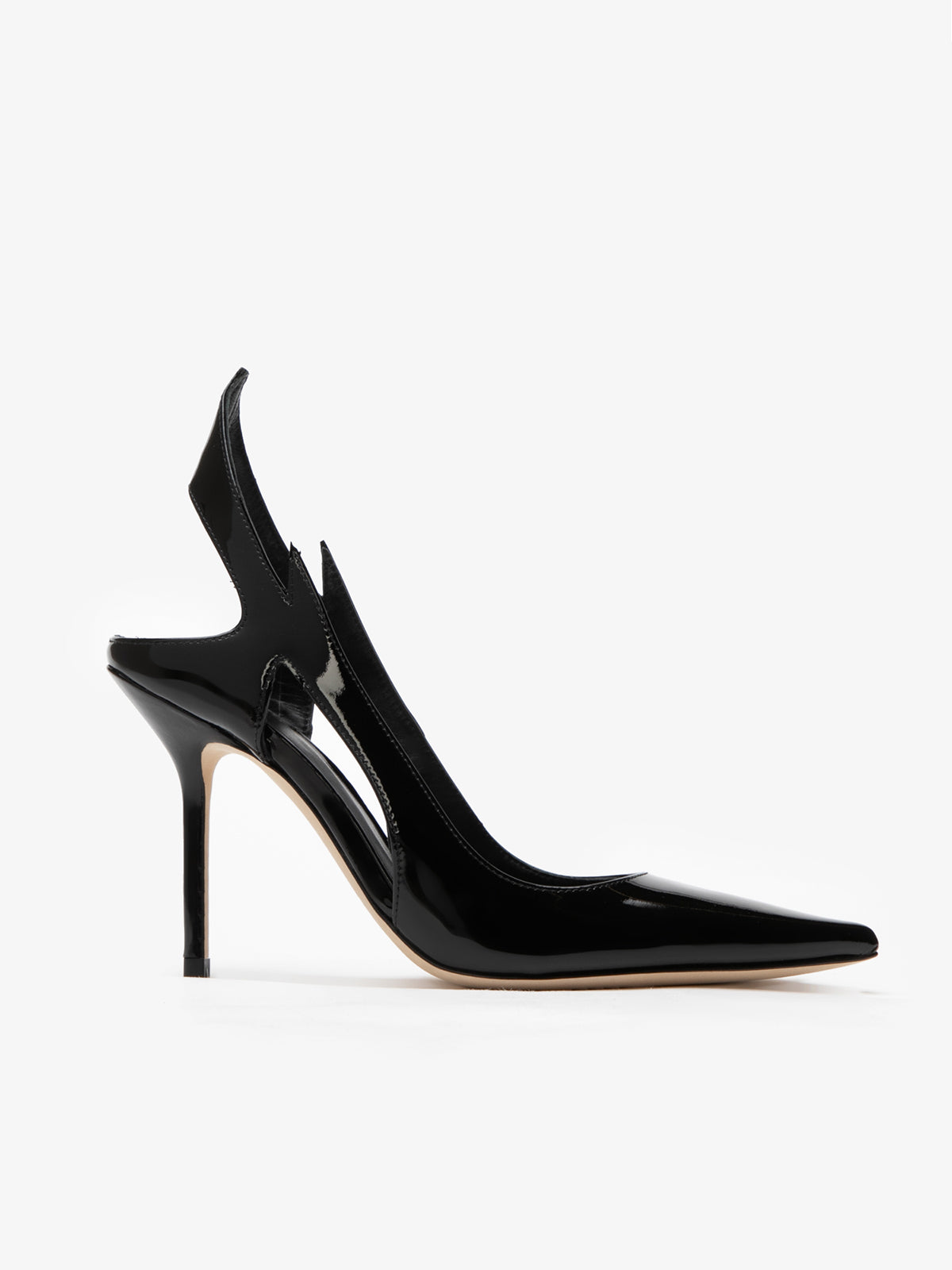 PDP2:BLACK PATENT LEATHER