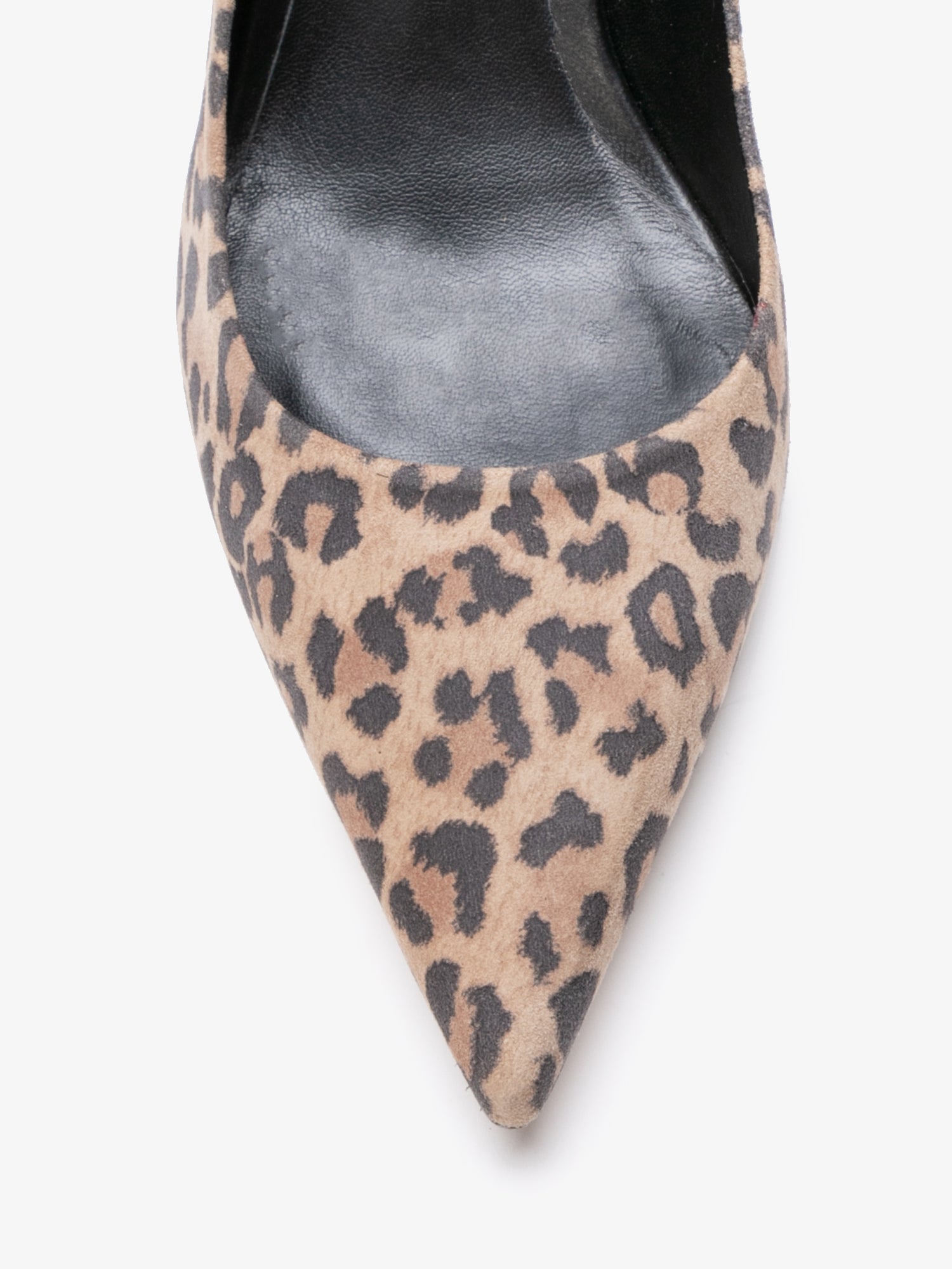 PDP2:LEOPARD PRINTED SUEDE