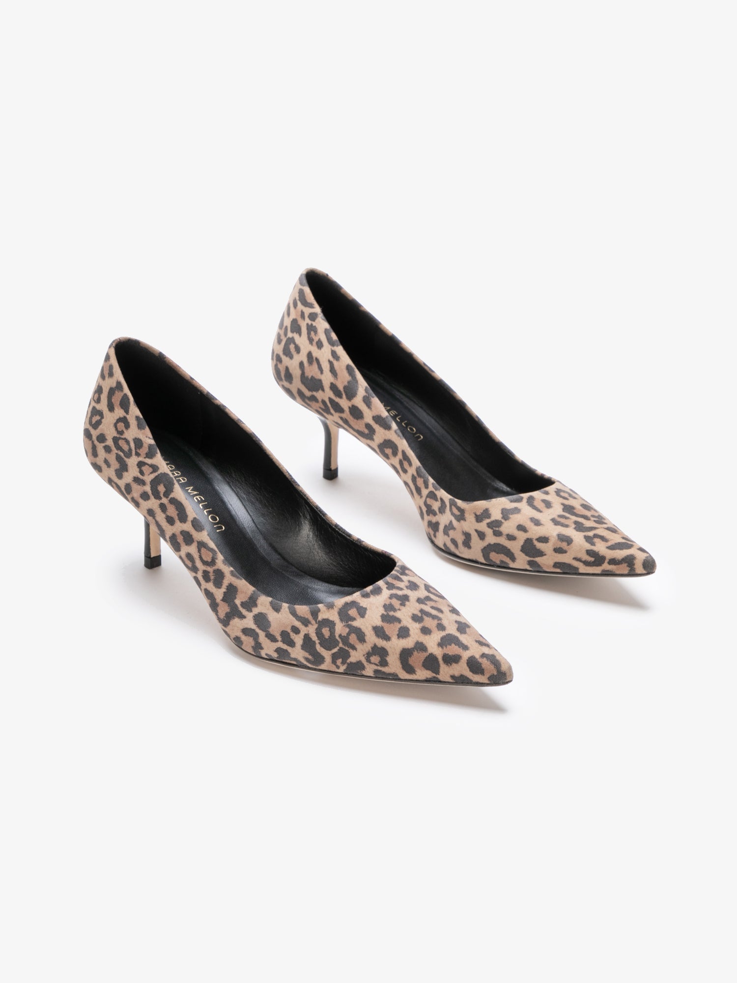 PDP2:LEOPARD PRINTED SUEDE