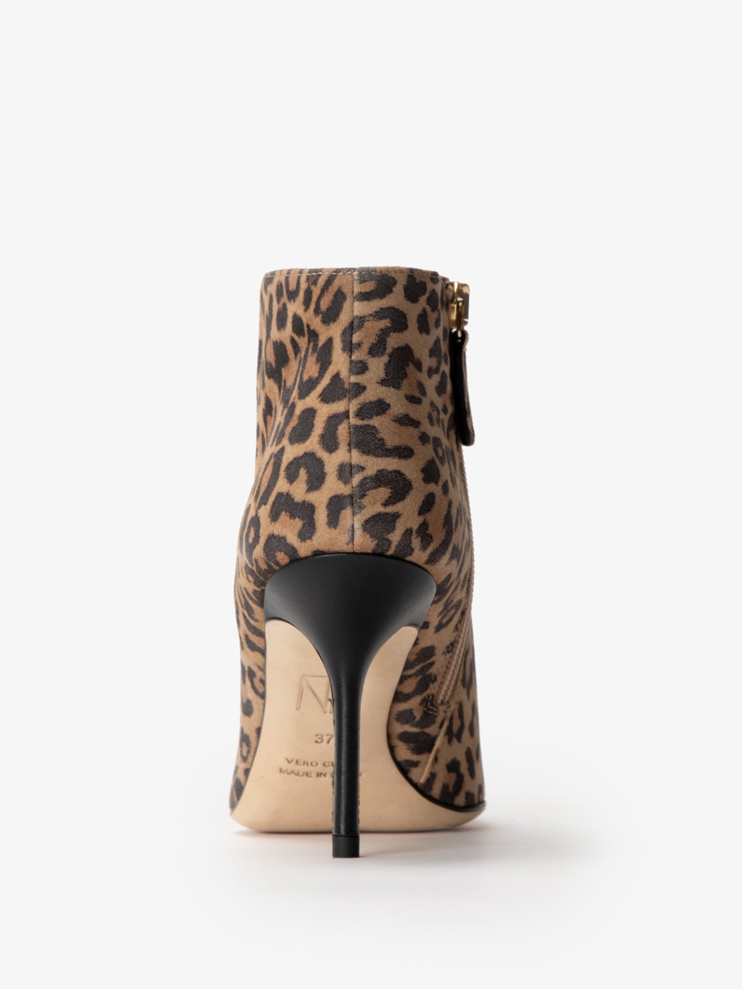 PDP2:LEOPARD PRINTED SUEDE